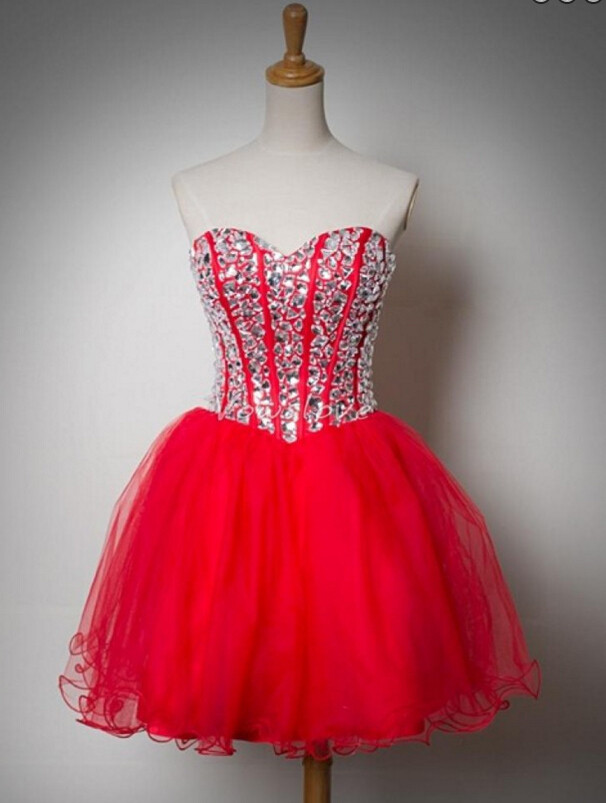 Red Dress Prom Dress Pst0856 on Luulla